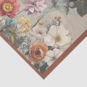 Vintages Dekopapier Seidenpapier (Ausschnitt)