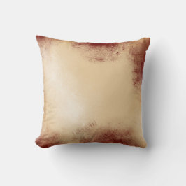 Vintages Dekor in antiken Goldbraun Kissen