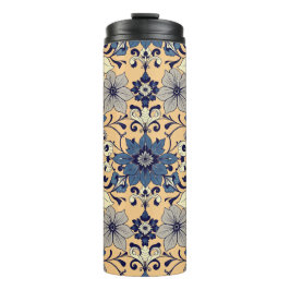 Vintages Dekorationsdesign Thermosbecher