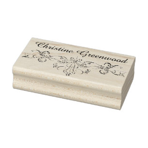 Vintages Dekorationsgold 1 + Ihre Ideen Gummistempel