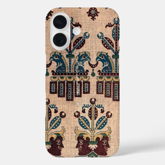 Vintages Dekorationsmuster Batik Nattern Case-Mate iPhone Hülle (Rückseite)