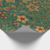 Vintages Dekorationsmuster Geschenkpapier (Ecke)