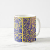 Vintages Dekorationsmuster im botanischen Jugendst Kaffeetasse (VorderseiteRechts)