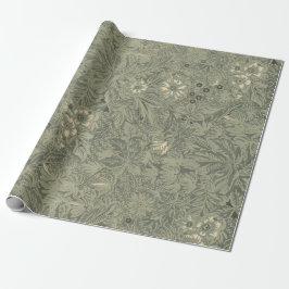 Vintages Dekorationsmuster rustikales botanisches  Geschenkpapier
