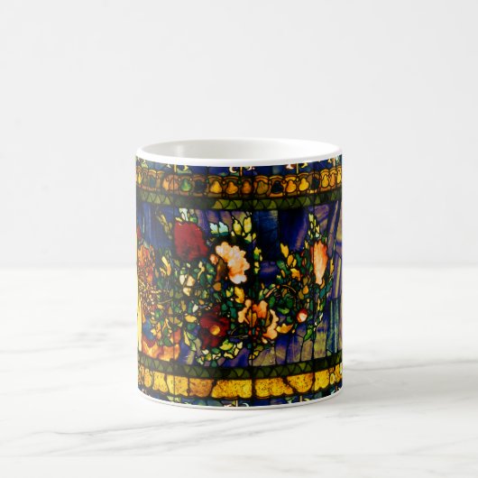 Vintages dekoratives, bleihaltiges Glas Kaffeetasse (Mittel)