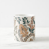 Vintages, dekoratives, nahtloses Muster Kaffeetasse (Mittel)