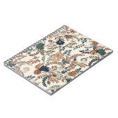 Vintages, dekoratives, nahtloses Muster Notizblock (Linke Seite)