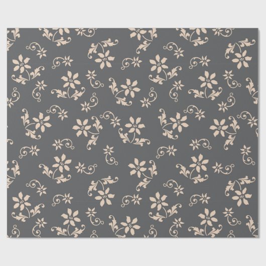 Vintages Dekorpapier Geschenkpapier (Flach)