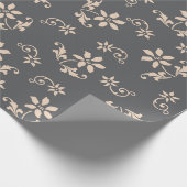 Vintages Dekorpapier Geschenkpapier (Ecke)