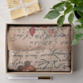 Vintages Dekoupage-Tissue Paper Seidenpapier (Geschenk)