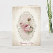 Vintages Denken Karte (Vorderseite)