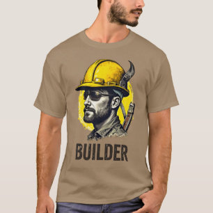 Vintages Design der Arbeitskraft T-Shirt
