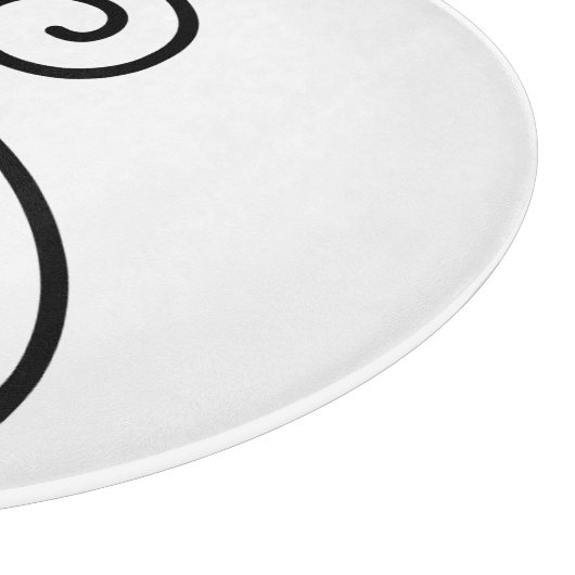 Vintages Design der Black Cat Schneidebrett (Ecke)