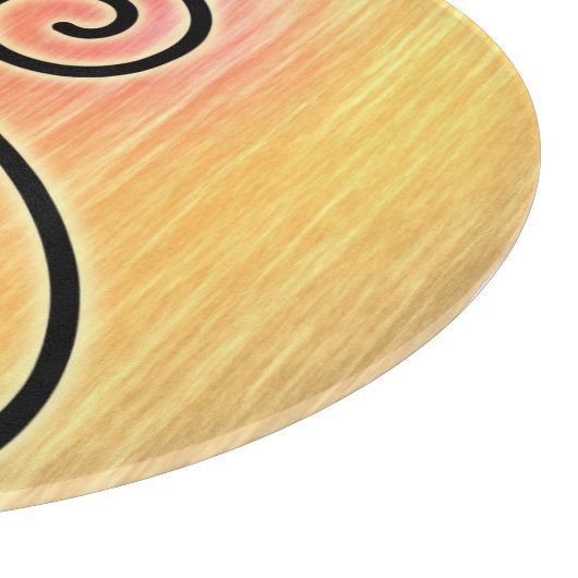 Vintages Design der Black Cat Schneidebrett (Ecke)