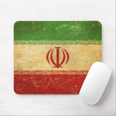 Vintages Design der iranischen Flagge Mousepad (Mit Mouse)