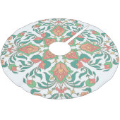 Vintages Design der Orientalie Polyester Weihnachtsbaumdecke (Schrägansicht)