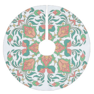 Vintages Design der Orientalie Polyester Weihnachtsbaumdecke