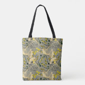 Vintages Design der wasserfarbigen Muster Tasche (Rückseite)