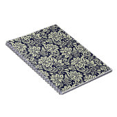 Vintages Design des indischen Blumengrunds Notizblock (Rechte Seite)