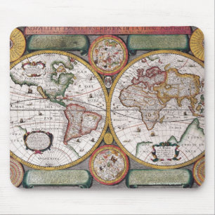 Vintages Design für Geschichtsliebhaber der Alten  Mousepad