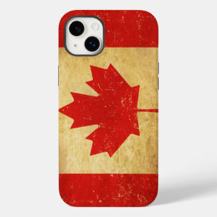 Vintages Design für Kanada-Flagge Case-Mate iPhone 14 Plus Hülle