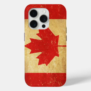 Vintages Design für Kanada-Flagge Case-Mate iPhone Hülle