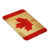 Vintages Design für Kanada-Flagge Magnet (Rechte Seite)