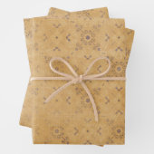 Vintages Design Geschenkpapier Set (Beispiel)