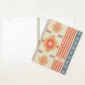 Vintages Design im amerikanischen Stil. Planer (Anzeige)
