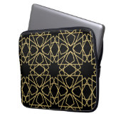 Vintages Design islamischer geometrischer Muster Laptopschutzhülle (Vorderseite Links)