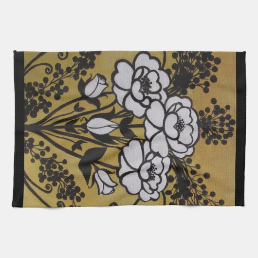 Vintages Design Küchentücher (Horizontal)