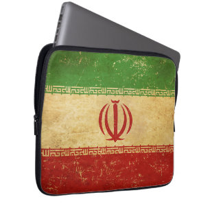 Vintages Design - Laptop-Sieb in Iran Laptopschutzhülle