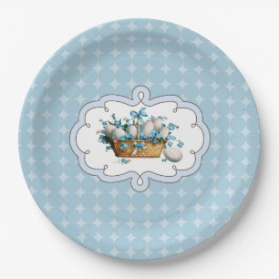 Vintages Design Osterfeier Party Paper Teller