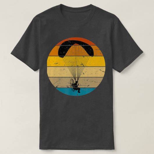 Vintages Design Paramotor 2 T-Shirt (Design vorne)