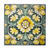 Vintages Design Peranakan Fliese (Vorderseite)