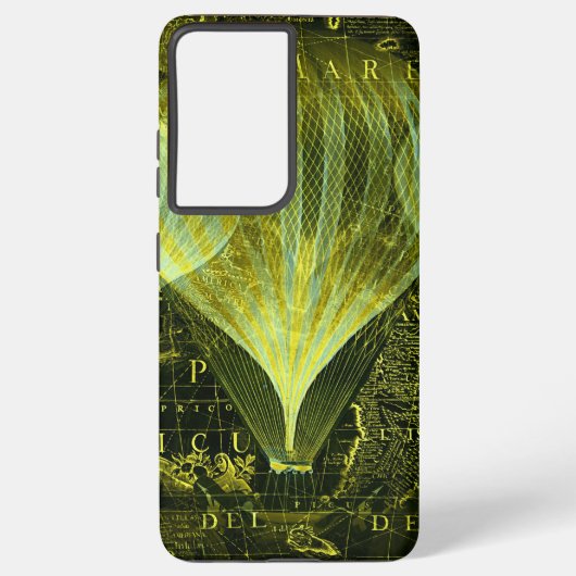 Vintages Design Samsung Galaxy Gehäuse Hülle (Rückseite)