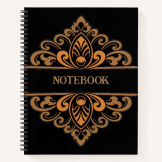 Vintages Design-SpiralNotebook Notizblock
