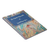 Vintages Design-Themed-Notebook mit individueller Notizblock (Rechte Seite)