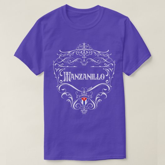 Vintages Design von Manzanillo 1 T-Shirt (Design vorne)