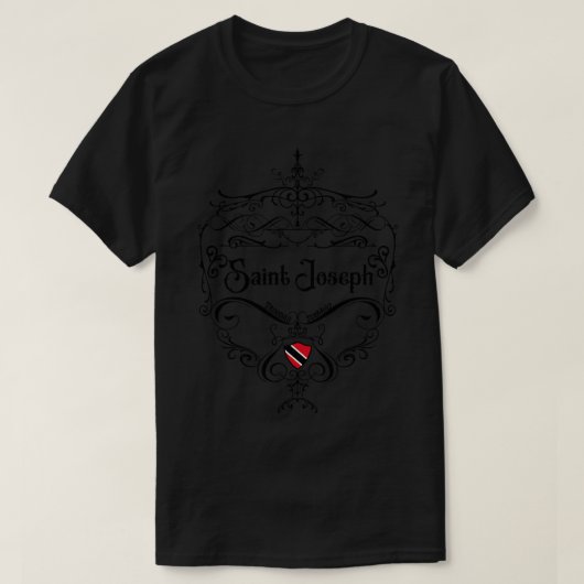 Vintages Design von Saint Joseph T-Shirt (Design vorne)
