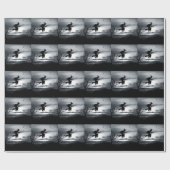 Vintages Design zu Halloween Geschenkpapier (Flach)