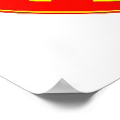 Vintages DeSoto-Dienstzeichen Poster (Ecke)