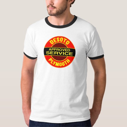 Vintages DeSoto Service-Zeichen T-Shirt (Vorderseite)