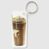 Vintages Dessert, Schokoladeschüttler und gepeitsc Schlüsselanhänger (Rückseite)