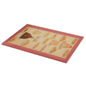 Vintages Dessertbrett Schneidebrett (Ecke)