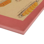 Vintages Dessertbrett Schneidebrett (Ecke)