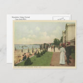 Vintages Detroit Bath House Postkarte (Vorne/Hinten)