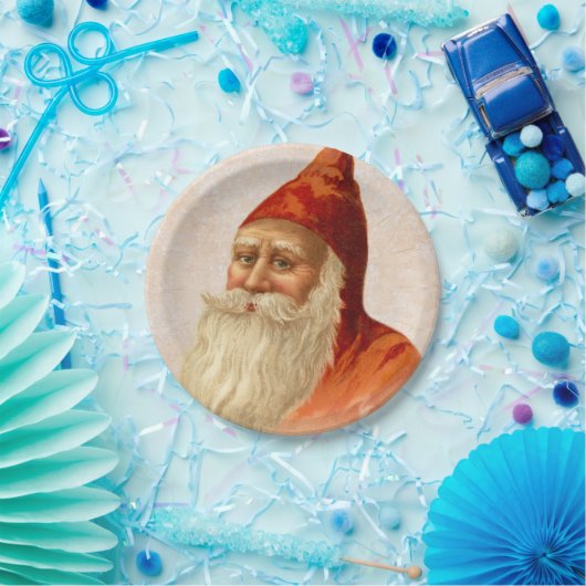 Vintages deutsches altmodisches pappteller (Party)