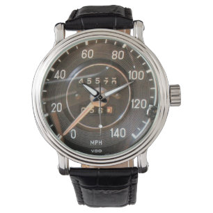 Vintages deutsches Luxuswagenspeedometer Armbanduhr