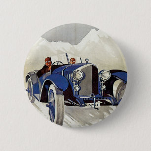 Vintages deutsches Rennrennen Button